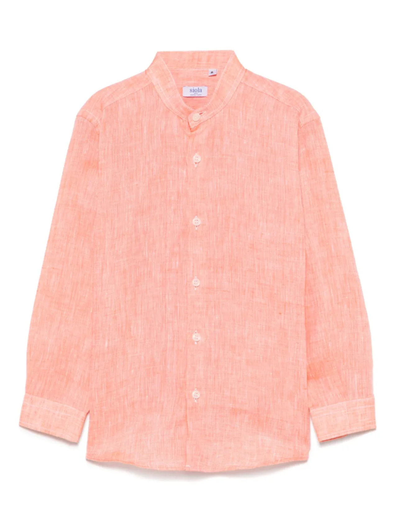 Льняная рубашка Siola, оранжевый
Льняная рубашка Siola, оранжевый
