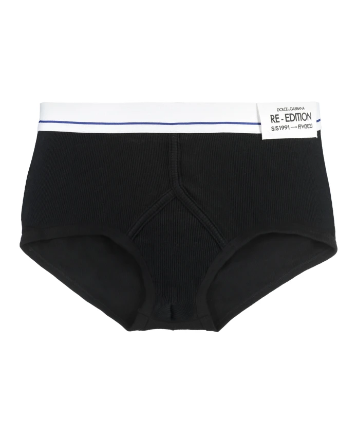 Хлопковые трусы с логотипом Dolce & Gabbana, черный
Хлопковые трусы с логотипом Dolce & Gabbana, черный