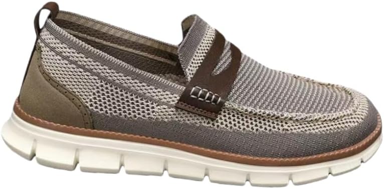 Дышащие мужские повседневные кроссовки из вязаной сетки - мягкая подошва, легкие. Мужские спортивные туфли больших размеров. Подходят для ежедневного отдыха на открытом воздухе, прогулок и вождения Clolinde, хаки
Дышащие мужские повседневные кроссовки из вязаной сетки - мягкая подошва, легкие. Мужские спортивные туфли больших размеров. Подходят для ежедневного отдыха на открытом воздухе, прогулок и вождения Clolinde, хаки