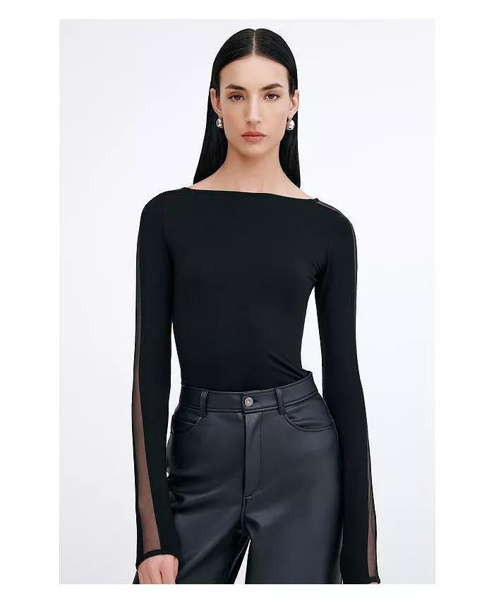 Женский топ Illa Marcella, черный
Женский топ Illa Marcella, черный