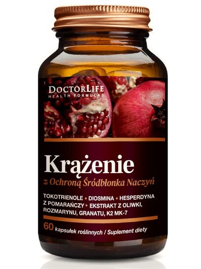 БАД Doctor Life, Circulation с защитой эндотелия сосудов 60 капсул
БАД Doctor Life, Circulation с защитой эндотелия сосудов 60 капсул