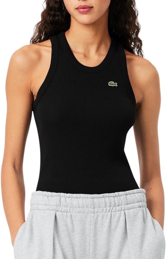 Футболка Lacoste женская с круглым вырезом, без рукавов, приталенная, классическая, Black, Черный, Футболка Lacoste женская с круглым вырезом, без рукавов, приталенная, классическая, Black
Футболка Lacoste женская с круглым вырезом, без рукавов, приталенная, классическая, Black, Черный, Футболка Lacoste женская с круглым вырезом, без рукавов, приталенная, классическая, Black