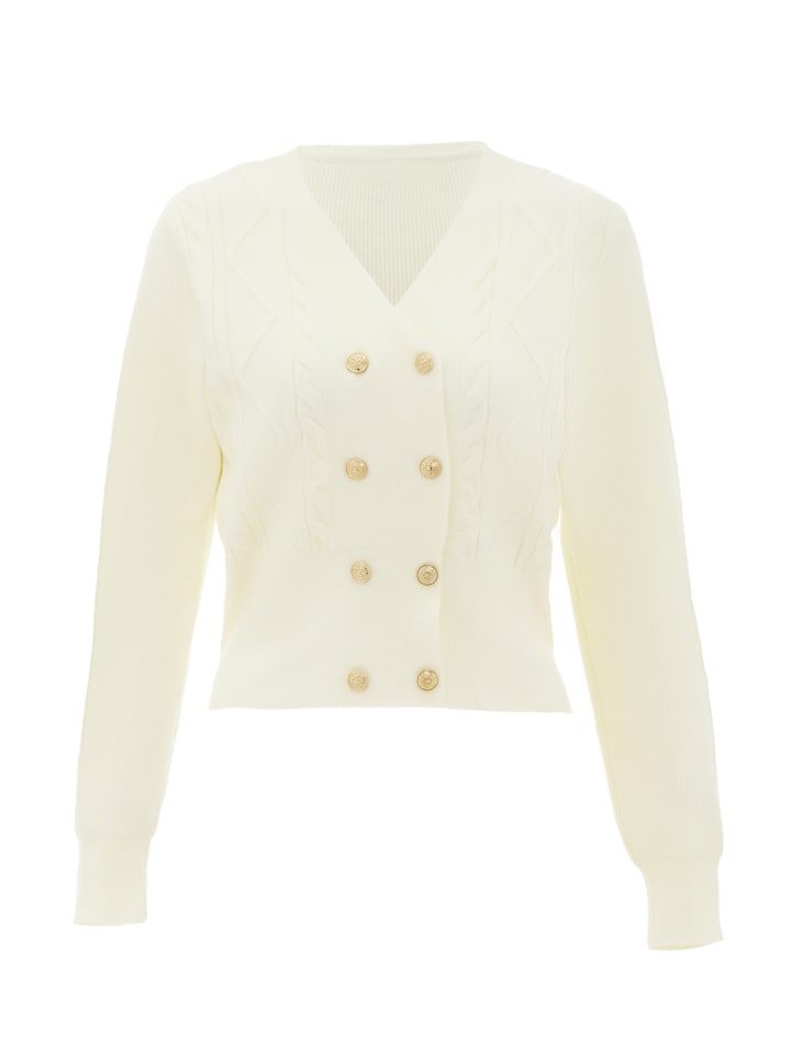 Женский кардиган цвета Off-White faina
Женский кардиган цвета Off-White faina