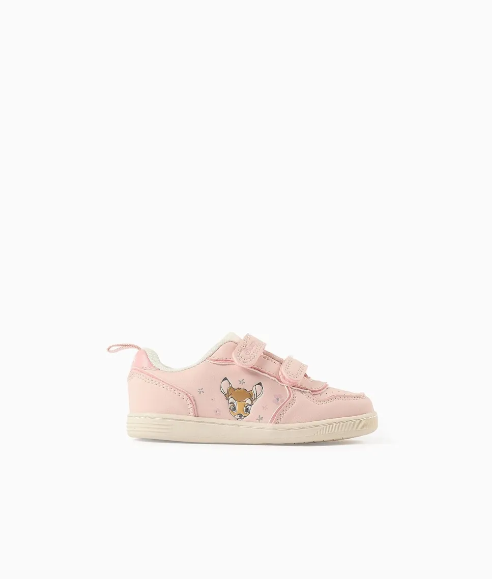 Детские спортивные туфли для девочки с липучкой, подкладка из сетки, мотив Бэмби Zippy, розовый
Детские спортивные туфли для девочки с липучкой, подкладка из сетки, мотив Бэмби Zippy, розовый