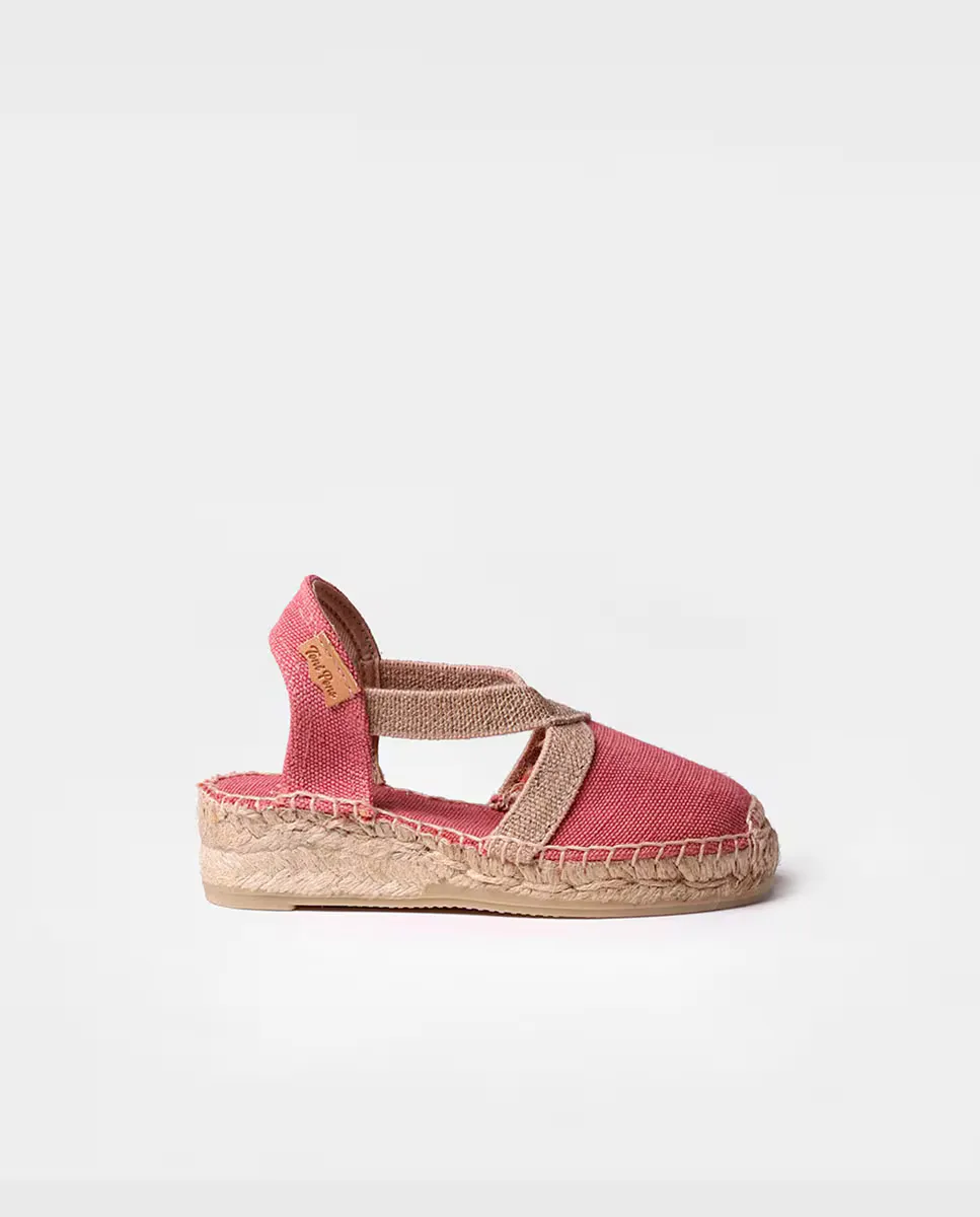 Детские эспадрильи из ткани и резинки Toni Pons, розовый
Детские эспадрильи из ткани и резинки Toni Pons, розовый