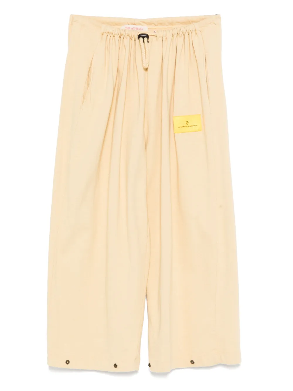 Широкие брюки с нашивкой-логотипом The Animals Observatory, бежевый
Широкие брюки с нашивкой-логотипом The Animals Observatory, бежевый
