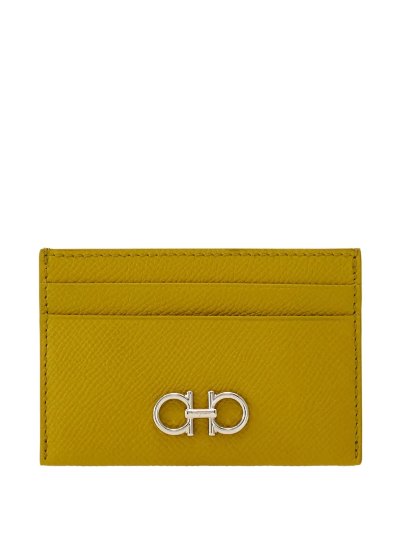 Ferragamo картхолдер с декором Gancini, зеленый
Ferragamo картхолдер с декором Gancini, зеленый