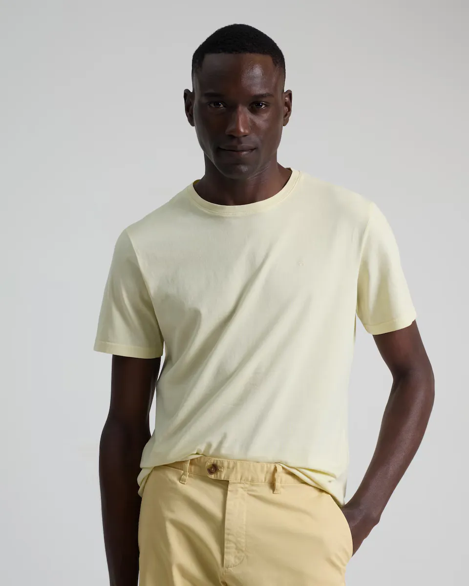 Мужская футболка из базового хлопка PuroEgo, жёлтый
Мужская футболка из базового хлопка PuroEgo, жёлтый