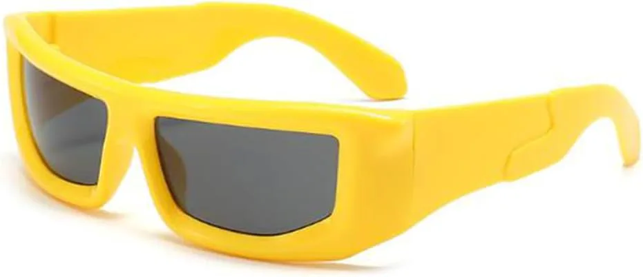 Солнцезащитные очки Square Toad: модные солнцезащитные очки с защитой от УФ-излучения для активного отдыха и туризма sundry goods, C8 Yellow Frame Black Gray Flakes
Солнцезащитные очки Square Toad: модные солнцезащитные очки с защитой от УФ-излучения для активного отдыха и туризма sundry goods, C8 Yellow Frame Black Gray Flakes