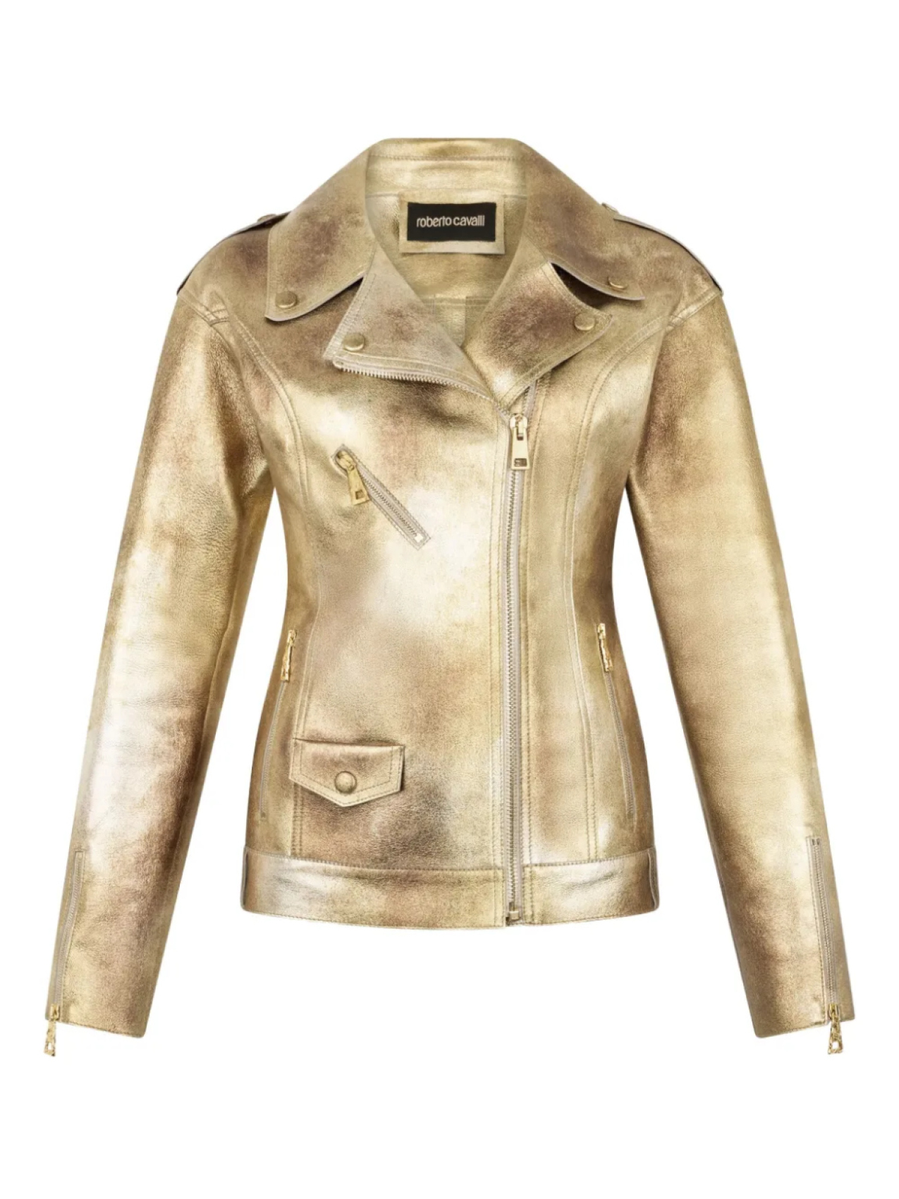 Байкерская куртка Roberto Cavalli, золотой
Байкерская куртка Roberto Cavalli, золотой