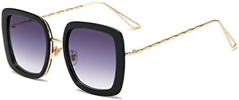 Большие солнцезащитные очки для женщин и мужчин, прозрачные металлические солнцезащитные очки, ретро-очки для женщин и мужчин, защита от ультрафиолета UV400 MTZJH, Black
Большие солнцезащитные очки для женщин и мужчин, прозрачные металлические солнцезащитные очки, ретро-очки для женщин и мужчин, защита от ультрафиолета UV400 MTZJH, Black