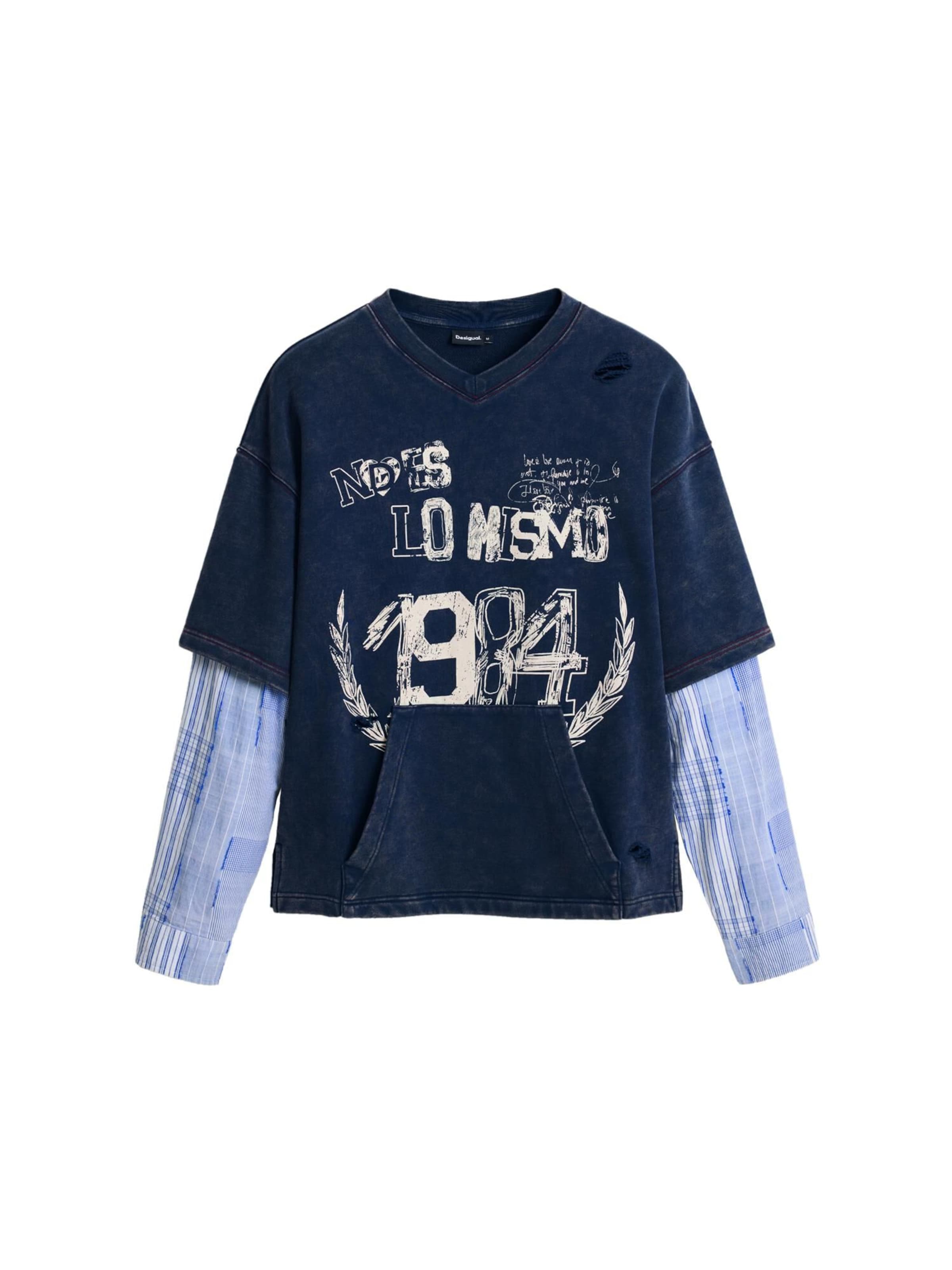 Desigual Свитшот в синем цвете
Desigual Свитшот в синем цвете