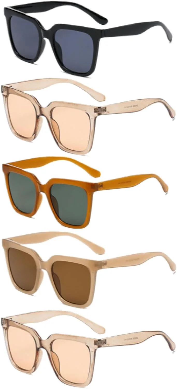 Солнцезащитные очки с защитой от УФ-излучения UV400 | Легкая оправа | Для женщин и мужчин | Для занятий спортом на открытом воздухе и вождения DSVIGF, 5pcs Z13
Солнцезащитные очки с защитой от УФ-излучения UV400 | Легкая оправа | Для женщин и мужчин | Для занятий спортом на открытом воздухе и вождения DSVIGF, 5pcs Z13