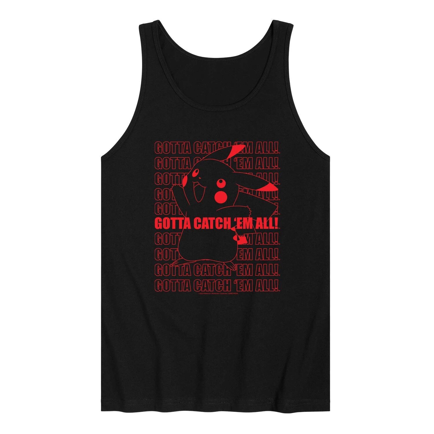 Мужская майка Pokemon Catch Em All Licensed Character
Мужская майка Pokemon Catch Em All Licensed Character