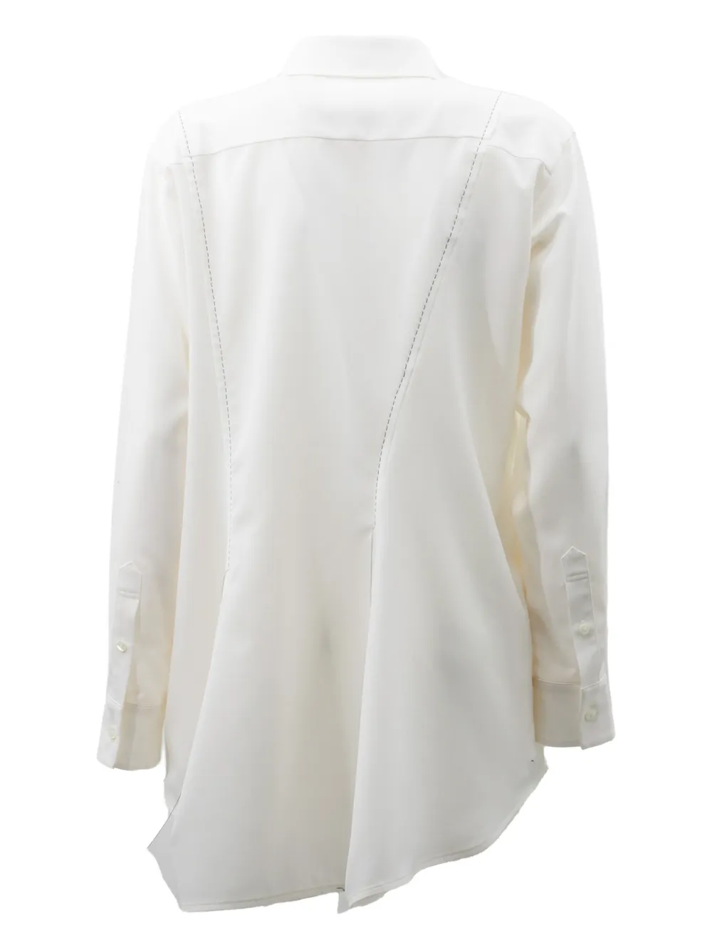 Рубашка с плиссированными вставками SACAI, белый
Рубашка с плиссированными вставками SACAI, белый