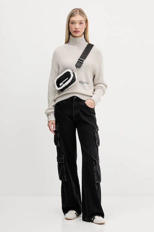 Шерстяной свитер Karl Lagerfeld Jeans, бежевый
Шерстяной свитер Karl Lagerfeld Jeans, бежевый