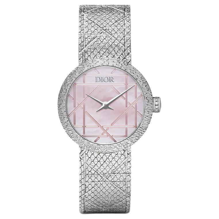 Женские часы кварцевый механизм ремешок из нержавеющей стали 25 мм розовый циферблат DIOR, розовый
Женские часы кварцевый механизм ремешок из нержавеющей стали 25 мм розовый циферблат DIOR, розовый