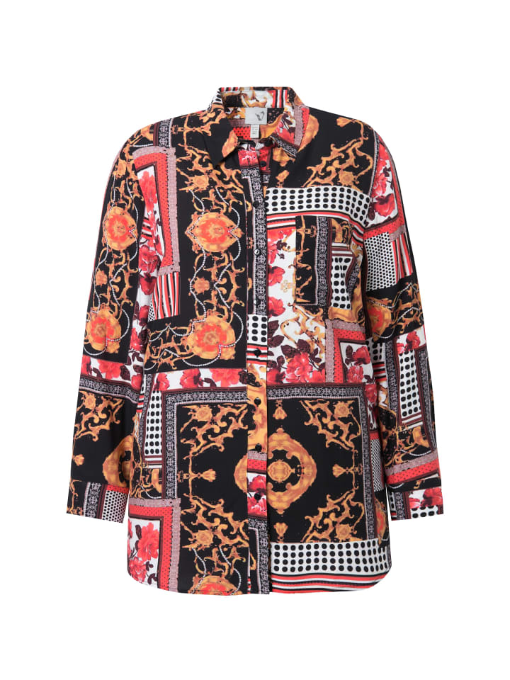 Блузка-рубашка из матового золота Ulla Popken
Блузка-рубашка из матового золота Ulla Popken