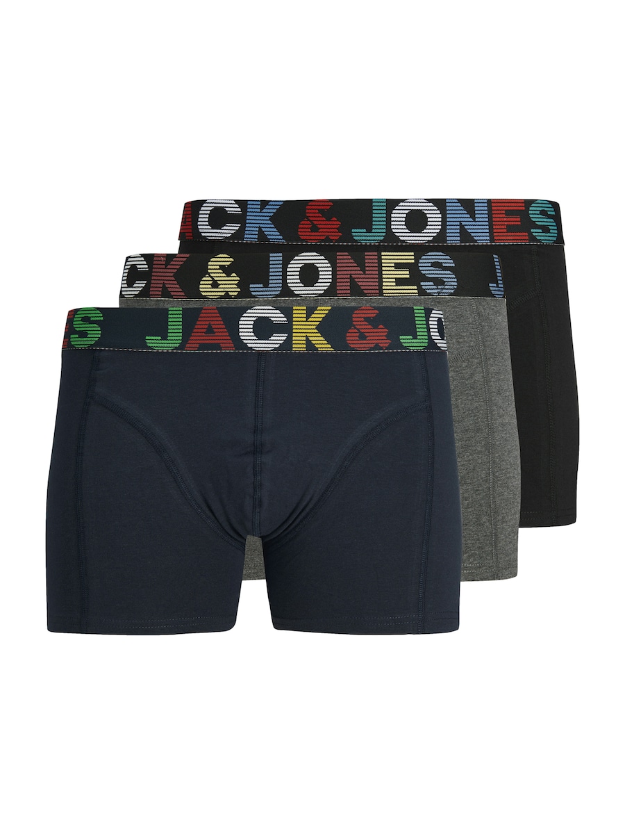 Боксеры JACK & JONES JWHEthan, Navy/Mottled Grey/Black
Боксеры JACK & JONES JWHEthan, Navy/Mottled Grey/Black