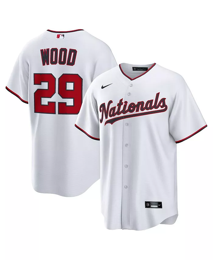 Мужская реплика игровой футболки James Wood Washington Nationals Home Replica 2.0 Nike
Мужская реплика игровой футболки James Wood Washington Nationals Home Replica 2.0 Nike