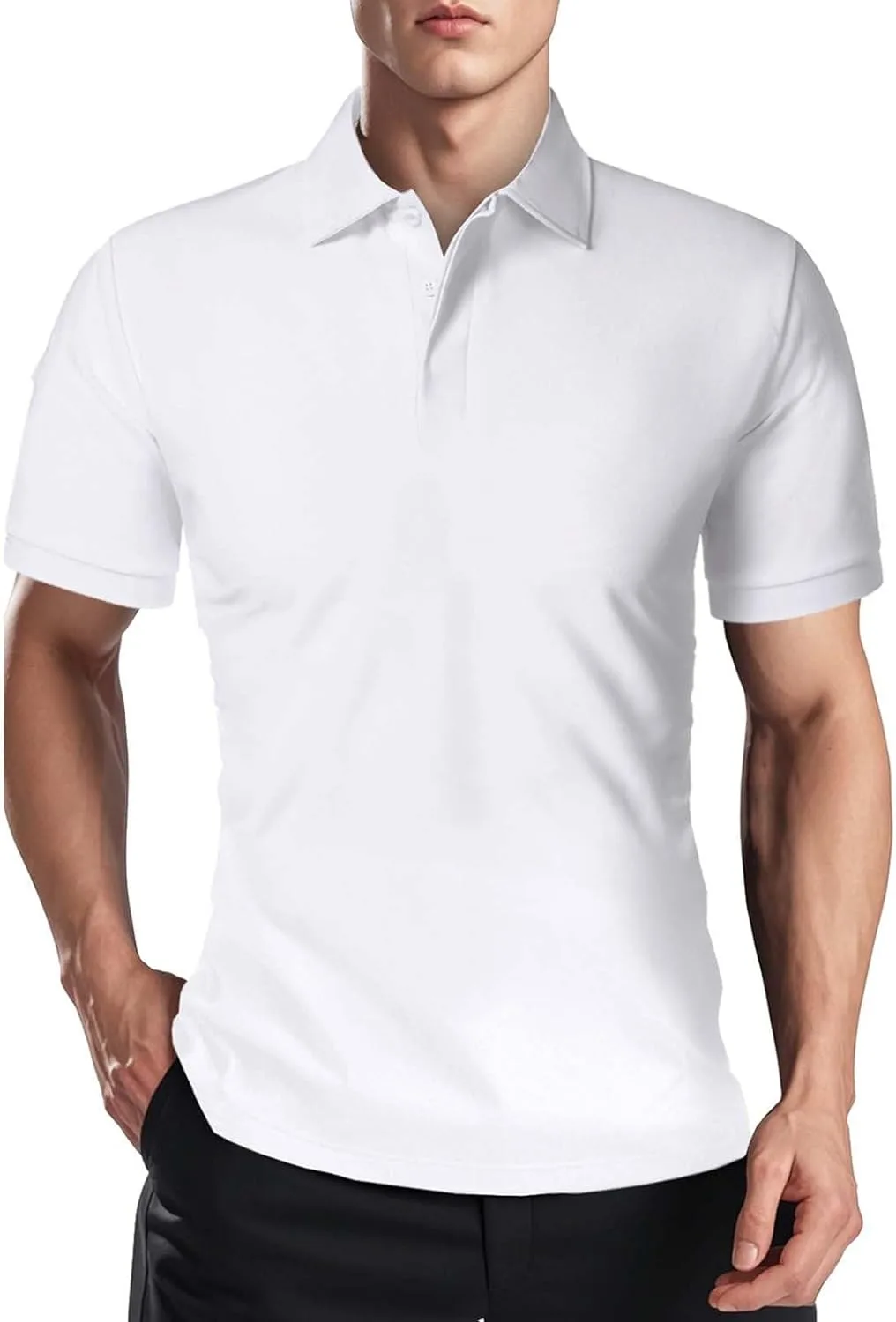 Мужская поло с коротким рукавом и пуговицами, сухая
Мужская поло с коротким рукавом и пуговицами, сухая