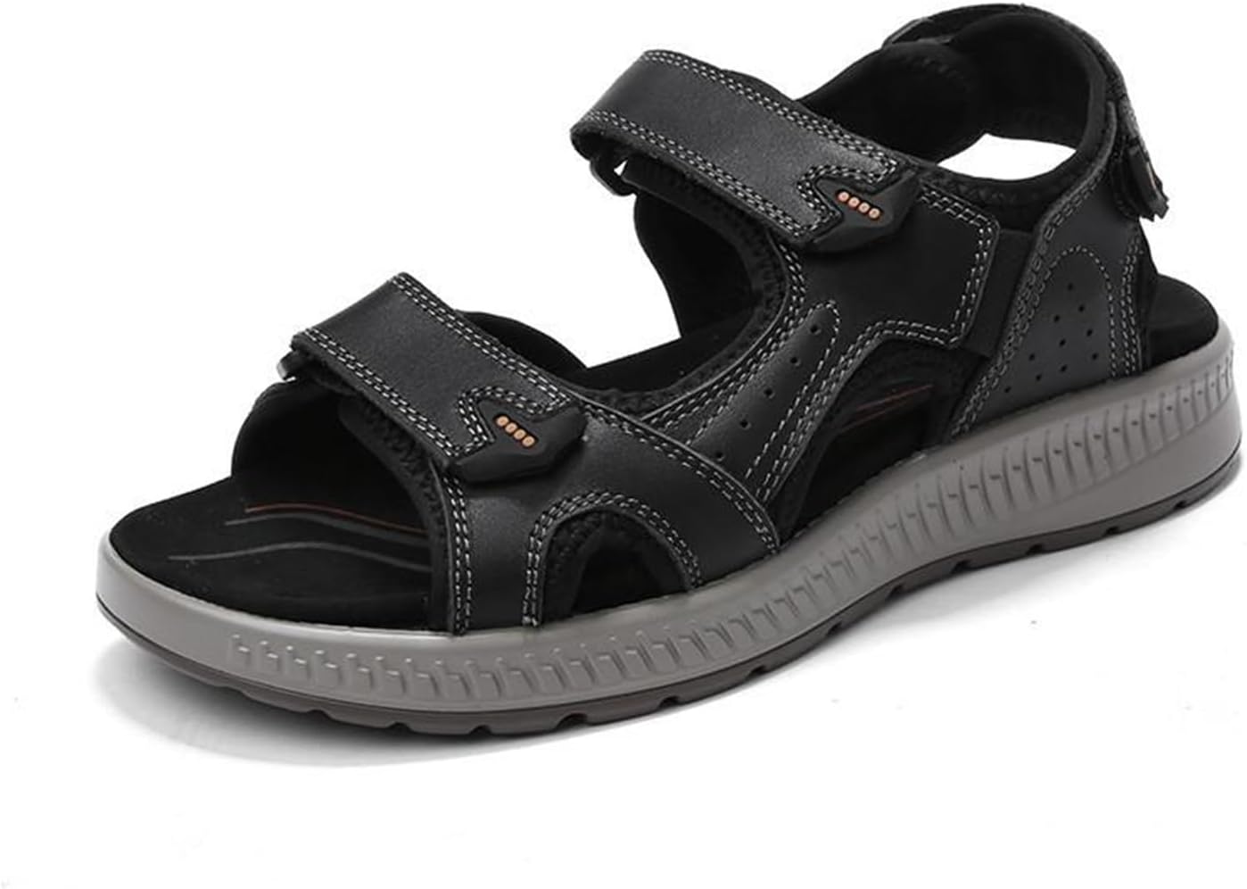 Мужские спортивные сандалии с открытым носком, пляжная обувь, походные сандалии, нескользящая толстая подошва, прочные сандалии-рыбака, повседневные сандалии Generic, черный
Мужские спортивные сандалии с открытым носком, пляжная обувь, походные сандалии, нескользящая толстая подошва, прочные сандалии-рыбака, повседневные сандалии Generic, черный