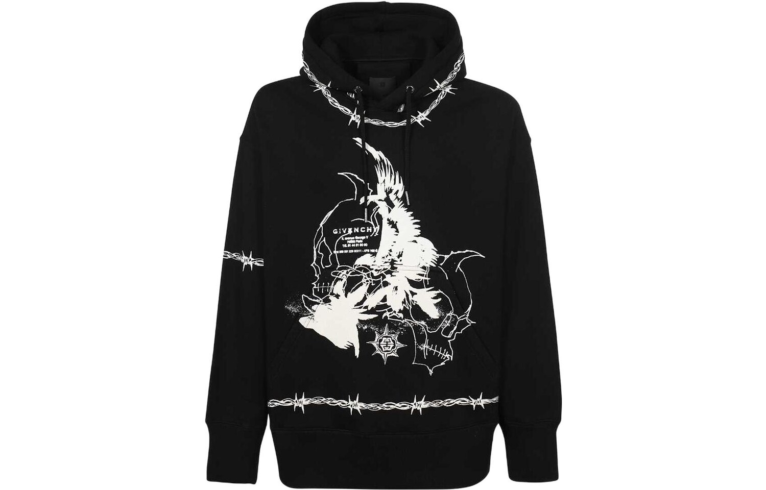 Толстовка мужская черная Givenchy, черный
Толстовка мужская черная Givenchy, черный