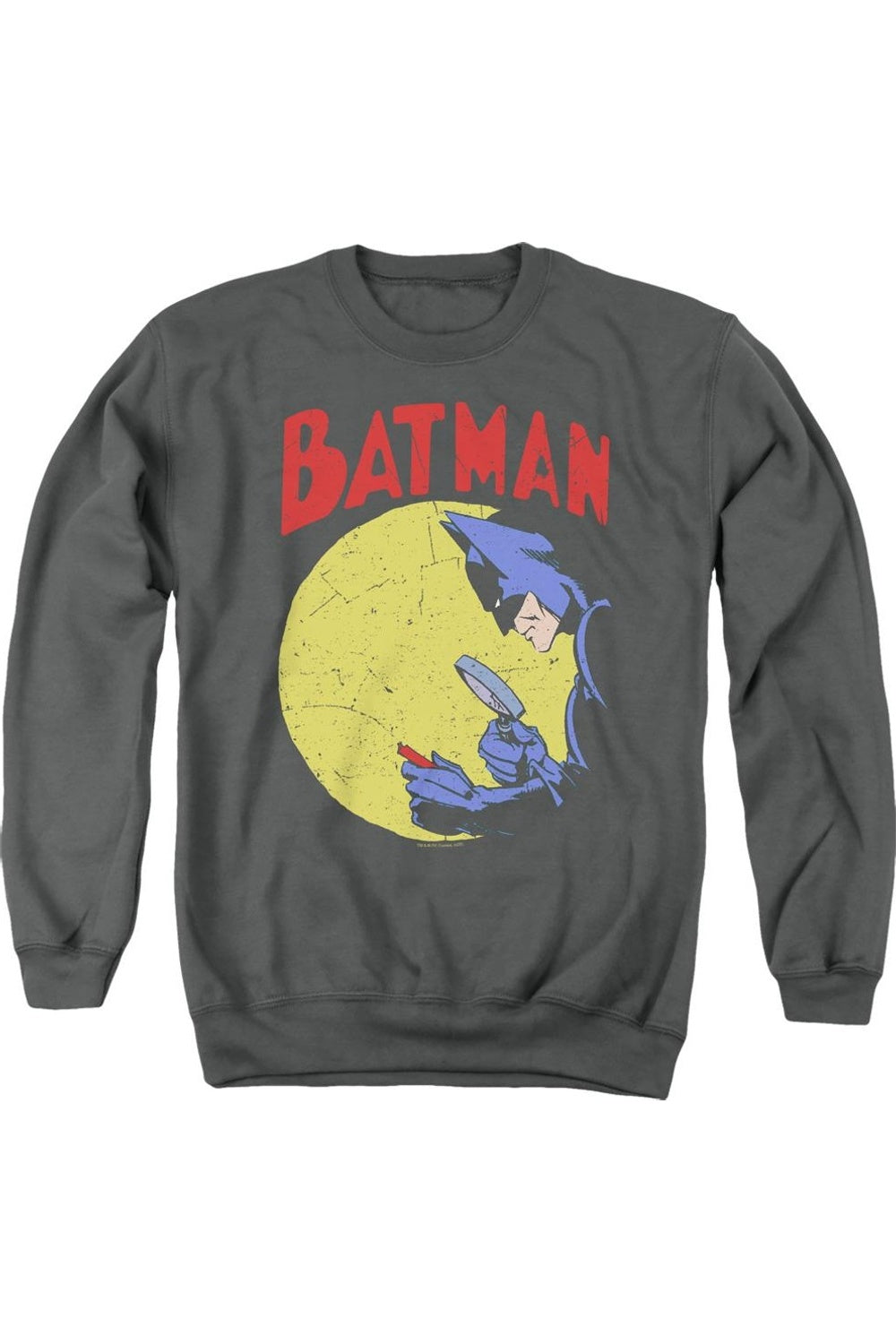 Толстовка Batman Detective 75 для взрослых с круглым вырезом Gildan, цвет charcoal
Толстовка Batman Detective 75 для взрослых с круглым вырезом Gildan, цвет charcoal