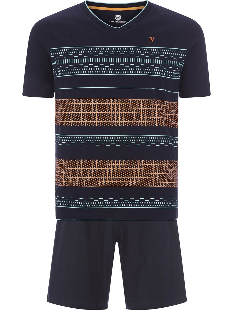 Короткая пижама Jan Vanderstorm Rudewin, темно-синий
Короткая пижама Jan Vanderstorm Rudewin, темно-синий