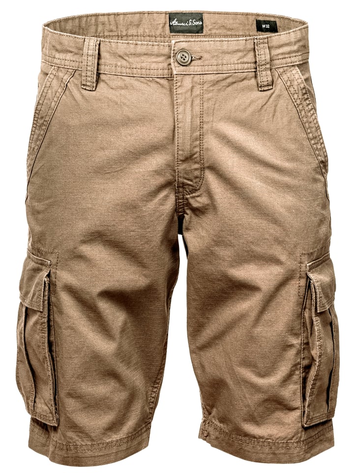 Тканевые шорты Amaci&Sons, бежевый
Тканевые шорты Amaci&Sons, бежевый