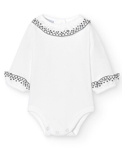 В упаковке 2 детских боди с батистовым воротником и манжетами Babidú, темно-синий
В упаковке 2 детских боди с батистовым воротником и манжетами Babidú, темно-синий