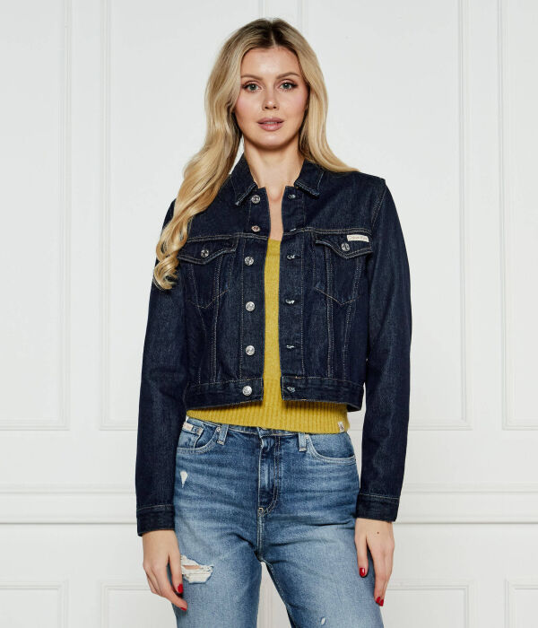 Джинсовая куртка Calvin Klein Jeans Cropped Fit, синий
Джинсовая куртка Calvin Klein Jeans Cropped Fit, синий