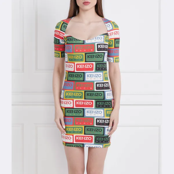 Платье Kenzo, мультиколор
Платье Kenzo, мультиколор