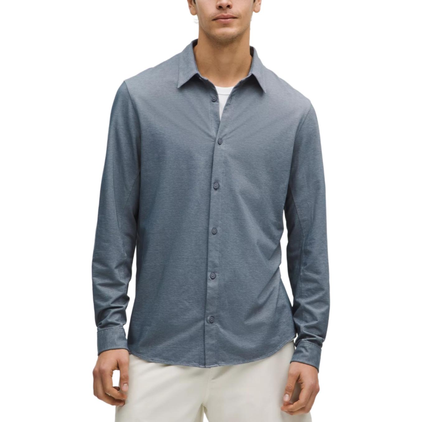 Lululemon Рубашка мужская Enzyme Dyed Midnight Black
Lululemon Рубашка мужская Enzyme Dyed Midnight Black