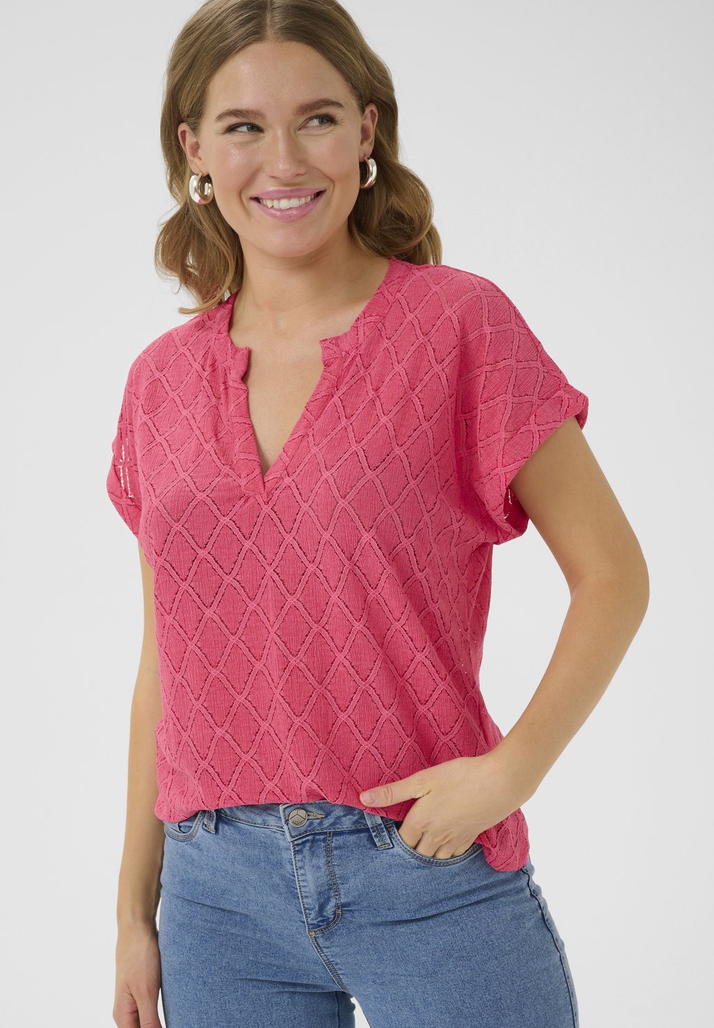 Блуза KATIO Kaffe, красный
Блуза KATIO Kaffe, красный