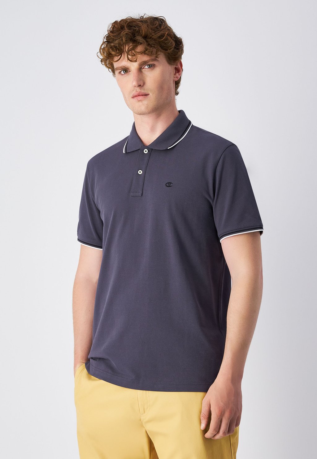 Рубашка поло Champion, серый 
Рубашка поло Champion, серый