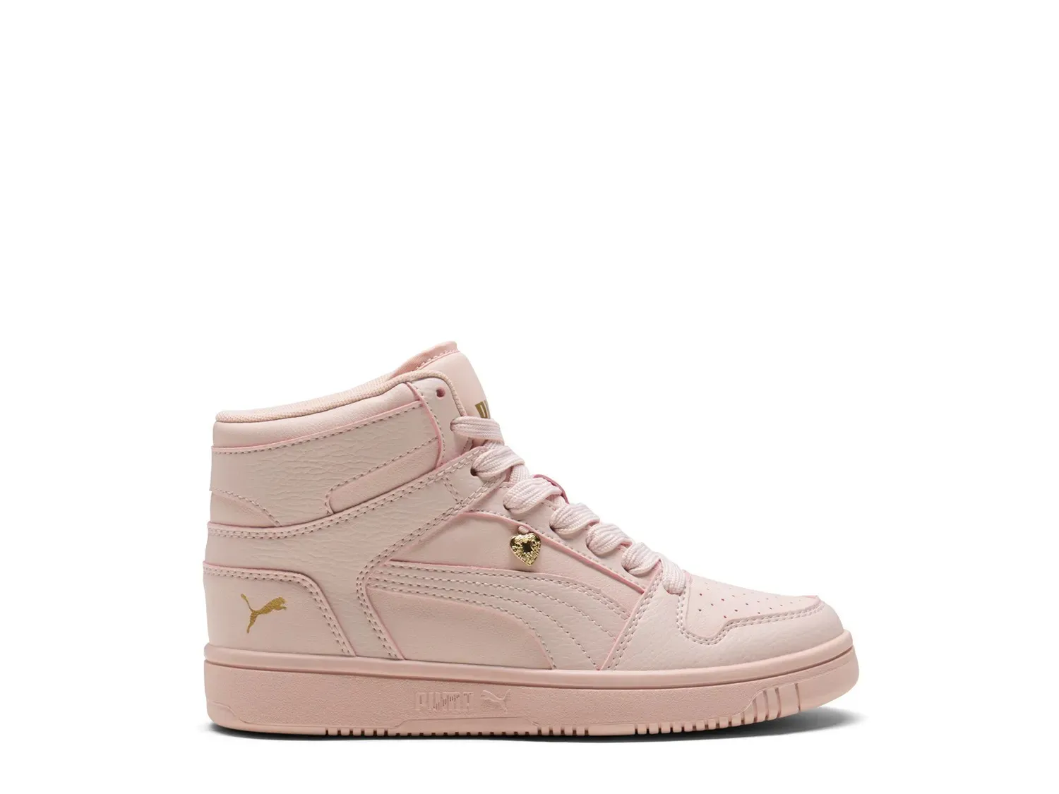 Высокие кроссовки Puma Rebound Layup Valentine's Day — детские, светло-розовые
Высокие кроссовки Puma Rebound Layup Valentine's Day — детские, светло-розовые