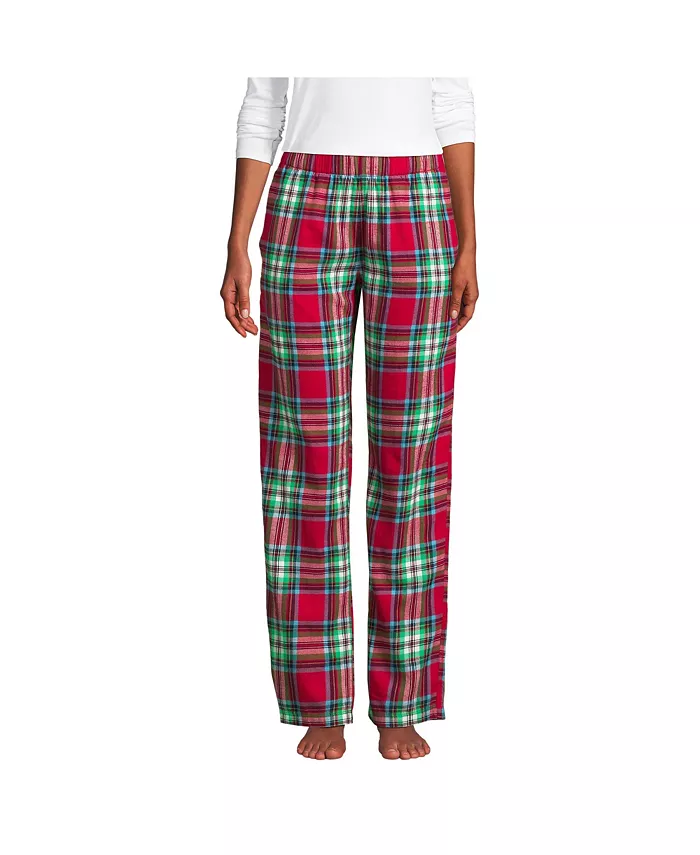 Женские пижамные брюки из фланели с принтом для высоких женщин Lands' End, красный
Женские пижамные брюки из фланели с принтом для высоких женщин Lands' End, красный