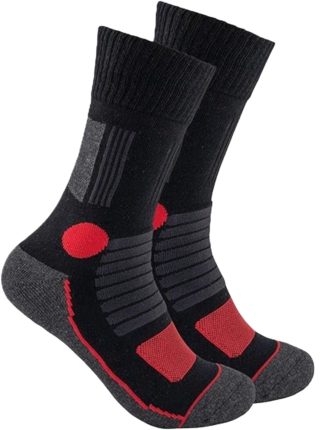 Носки для спорта 'Footnote Wandersocken - эргономичные зоны, высокий комфорт - 3 пары' в черном цвете
Носки для спорта 'Footnote Wandersocken - эргономичные зоны, высокий комфорт - 3 пары' в черном цвете