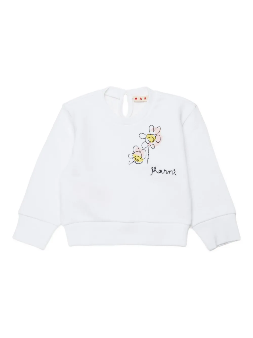 Толстовка с цветочным принтом Marni Kids, белый
Толстовка с цветочным принтом Marni Kids, белый