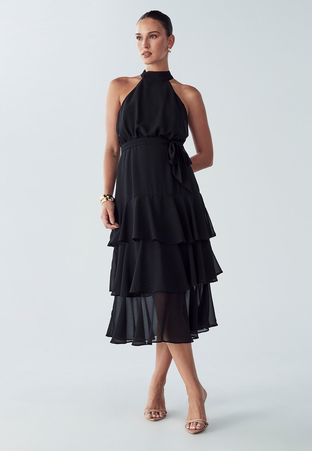 Повседневное платье BWLDR, черный
Повседневное платье BWLDR, черный