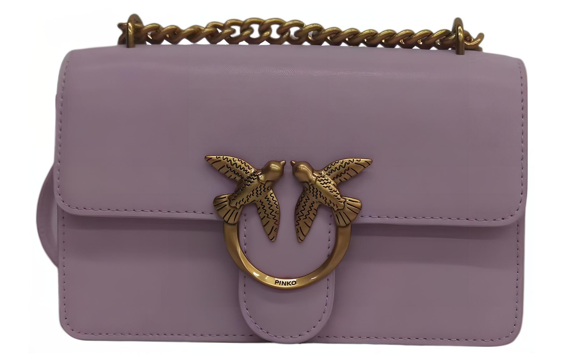 PINKO Кожаная сумка ласточка Птичья сумка Сумка через плечо Женская сумка кроссбоди таро фиолетовый
PINKO Кожаная сумка ласточка Птичья сумка Сумка через плечо Женская сумка кроссбоди таро фиолетовый