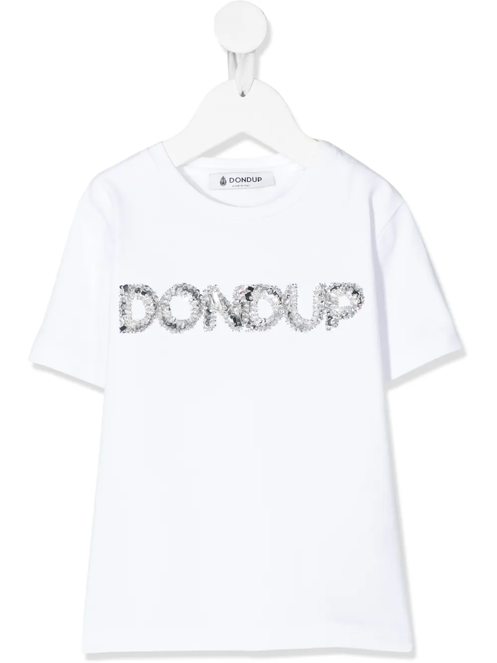 Футболка с декорированным логотипом DONDUP KIDS, белый
Футболка с декорированным логотипом DONDUP KIDS, белый