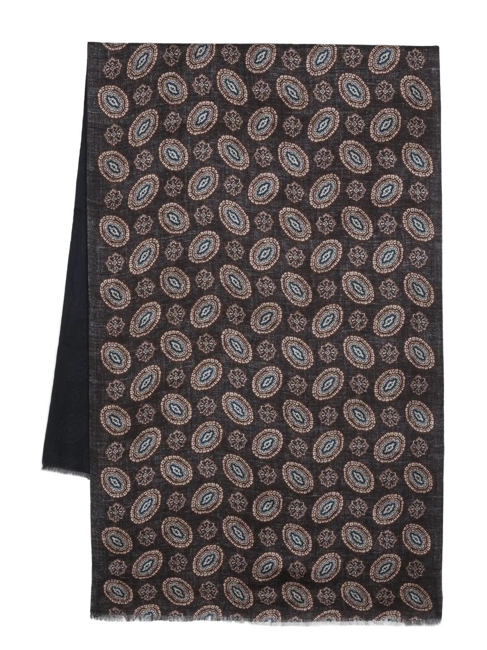 Шарф с узором Dell'oglio, синий
Шарф с узором Dell'oglio, синий