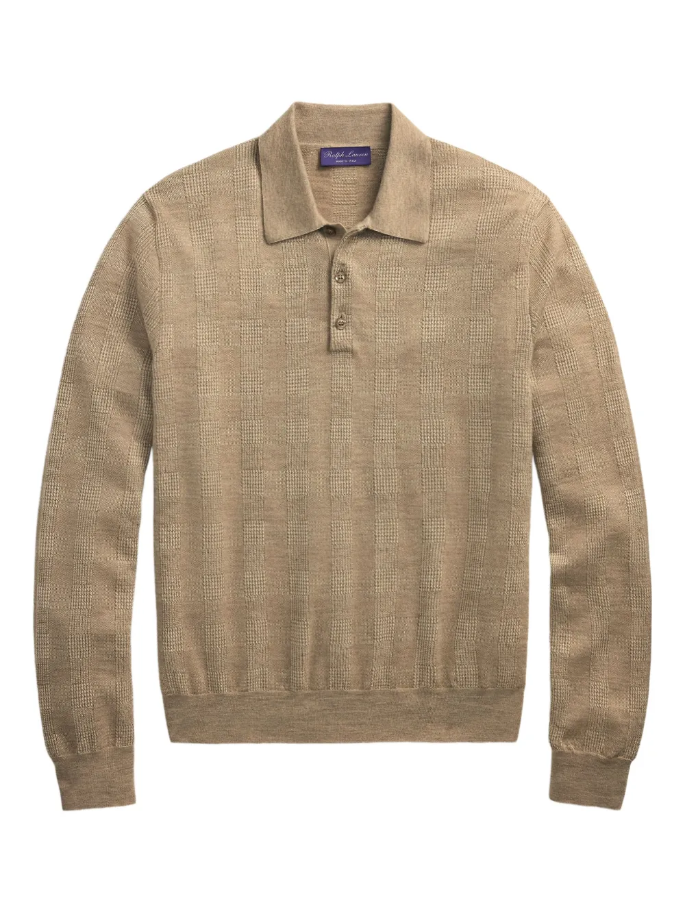 Рубашка поло в клетку Ralph Lauren Purple Label, нейтральный
Рубашка поло в клетку Ralph Lauren Purple Label, нейтральный