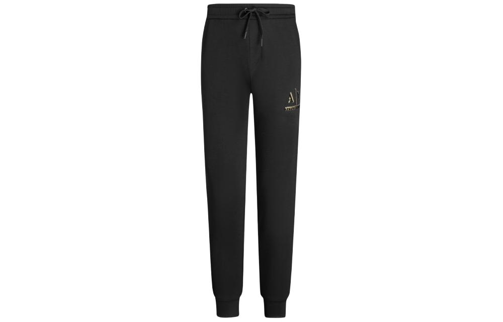 Брюки спортивные с логотипом ARMANI EXCHANGE, черные
Брюки спортивные с логотипом ARMANI EXCHANGE, черные