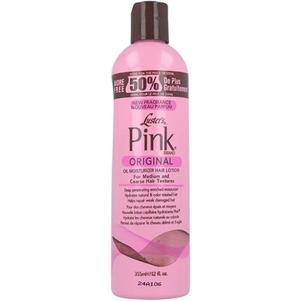 Увлажняющий лосьон для волос Pink Oil Pink Protection, 12 унций, Luster'S
Увлажняющий лосьон для волос Pink Oil Pink Protection, 12 унций, Luster'S