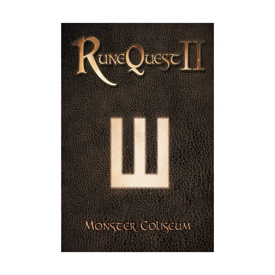 Monster Coliseum, RuneQuest II, твердый переплет
Monster Coliseum, RuneQuest II, твердый переплет