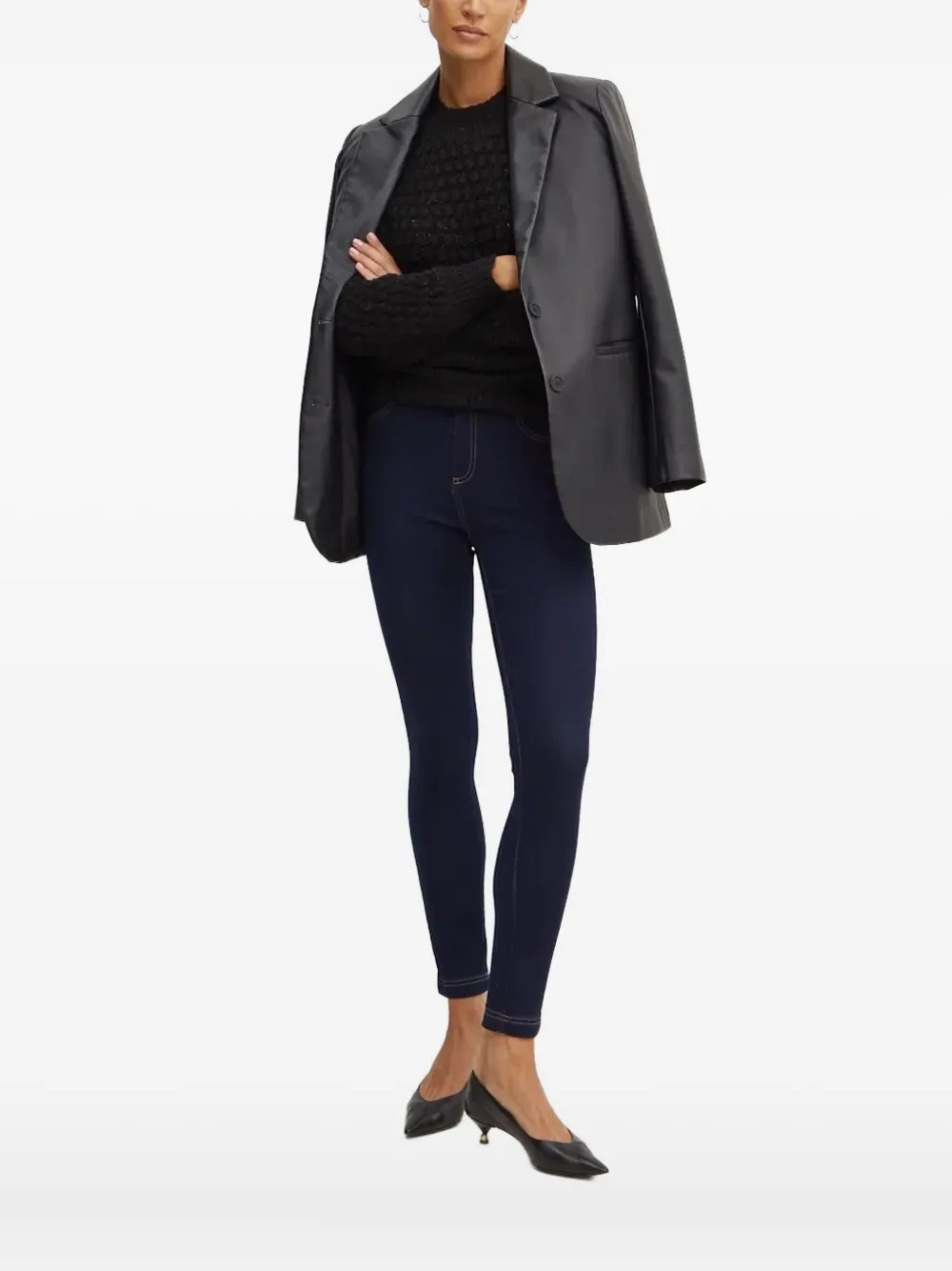 Свитер с круглым вырезом Silvian Heach, черный
Свитер с круглым вырезом Silvian Heach, черный