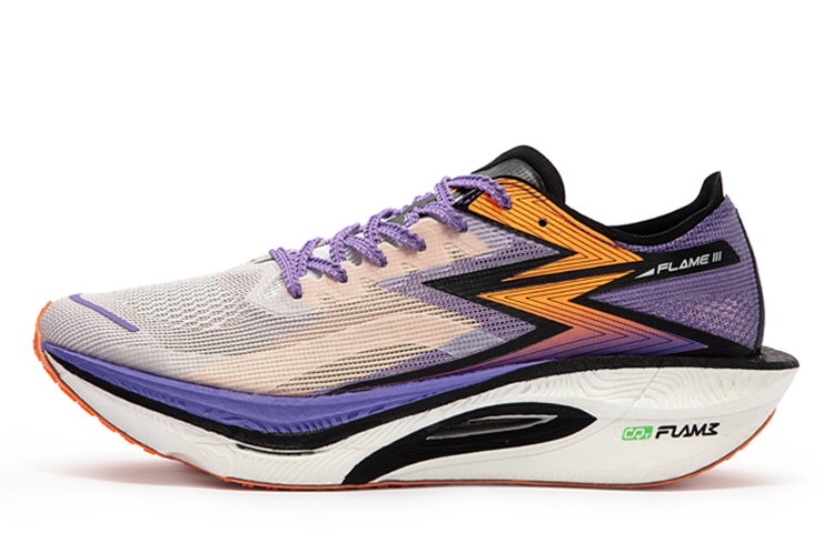 361° Флай Бёрн 3 амортизирующие противоскользящие износостойкие беговые кроссовки для марафона с низким верхом унисекс бело-фиолетовые, цвет White Purple
361° Флай Бёрн 3 амортизирующие противоскользящие износостойкие беговые кроссовки для марафона с низким верхом унисекс бело-фиолетовые, цвет White Purple